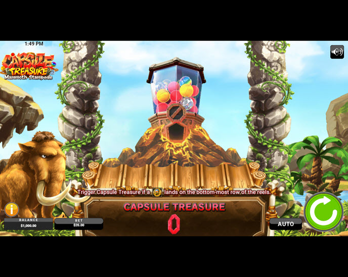 capsule treasure: mammoth stampede