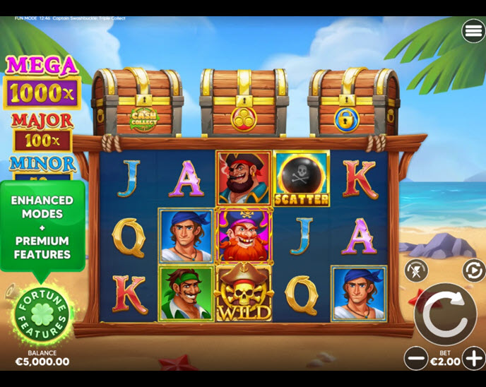 captain swashbuckle: triple collect