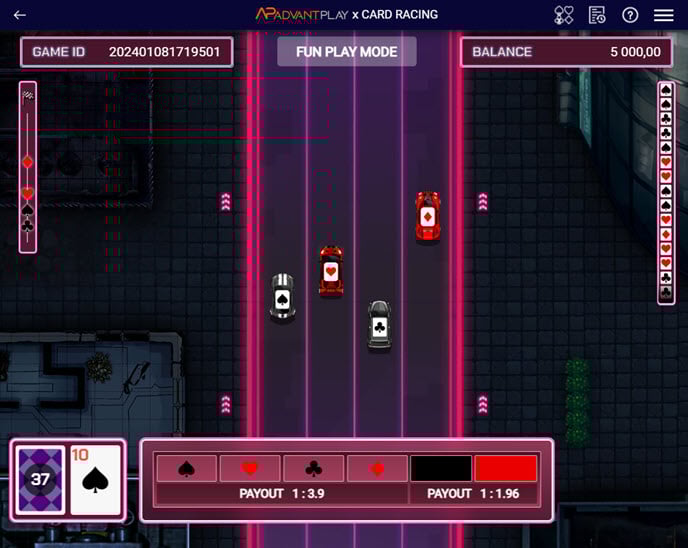 card racing