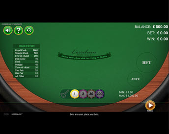 caribbean stud poker (gameart)