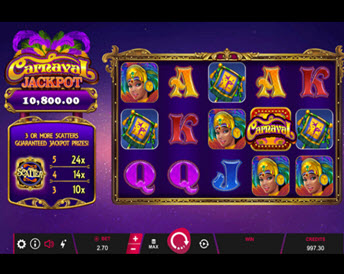 carnaval jackpot