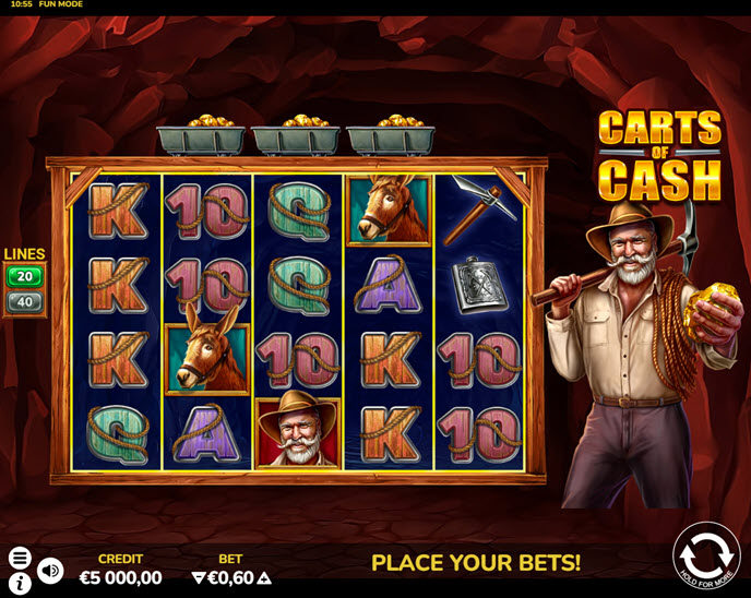 carts of cash