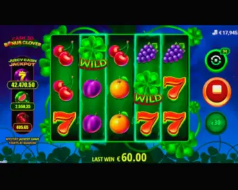 cash 20 bonus clover