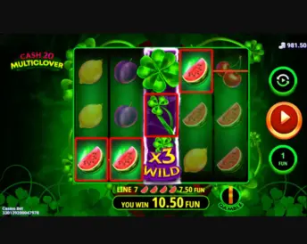 Cash 20 Multiclover