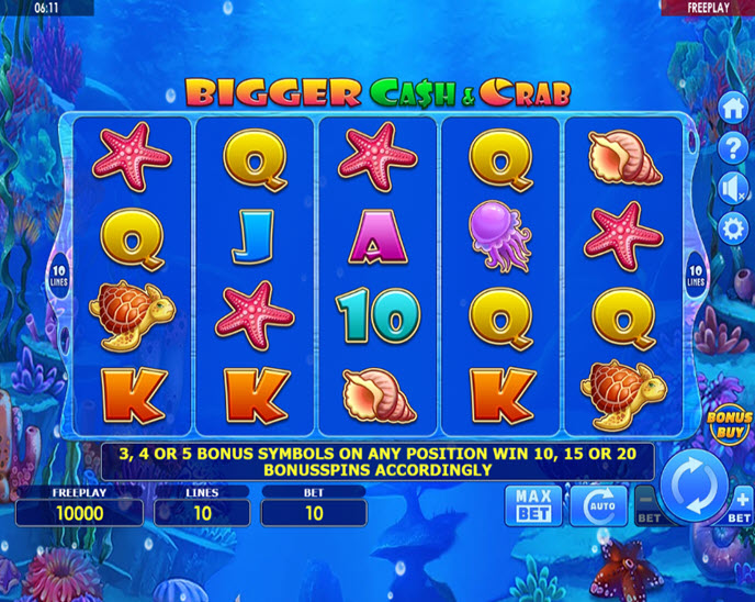 bigger cash & crab