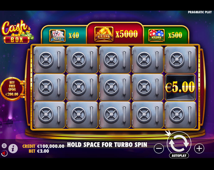 cash box
