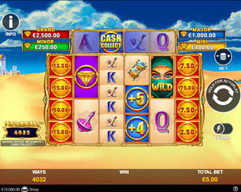cash collect sahara riches megaways