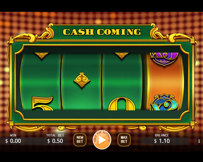 cash coming