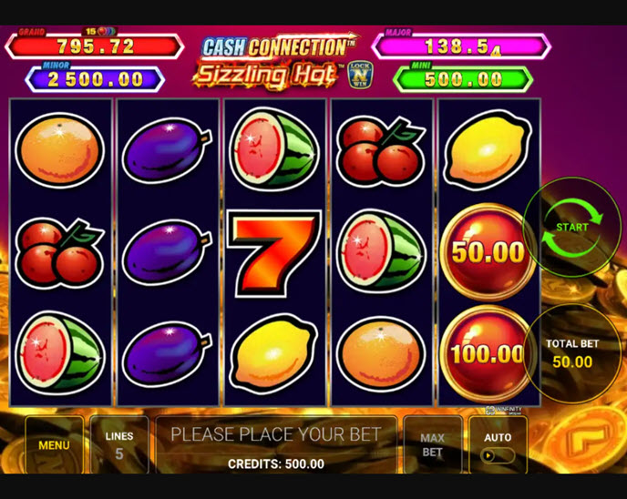 cash connection - golden sizzling hot