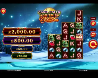 Cash Falls: Add ‘Em Up Christmas
