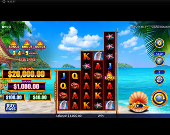 cash falls island bounty