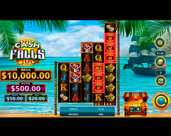 cash falls pirate’s trove
