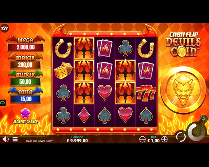 cash flip devil’s coin