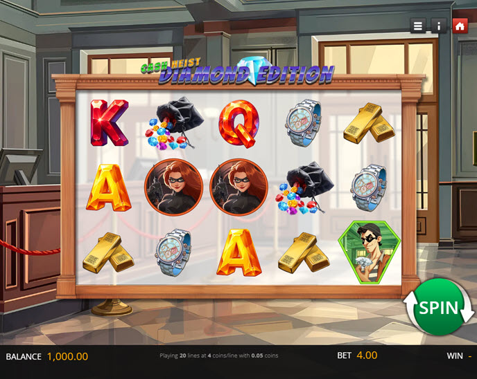cash heist diamond edition