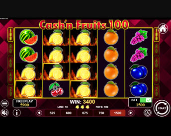 cash’n fruits 100