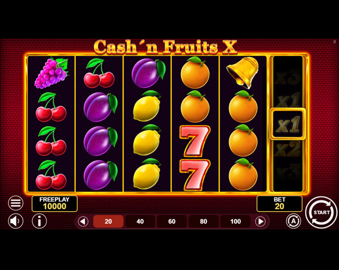 cash’n fruits x