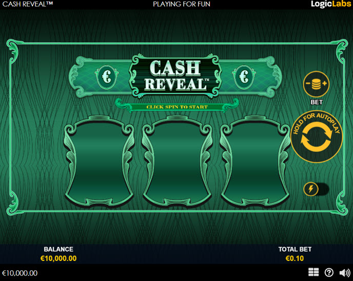 cash reveal
