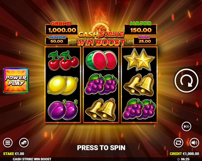 cash strike win boost