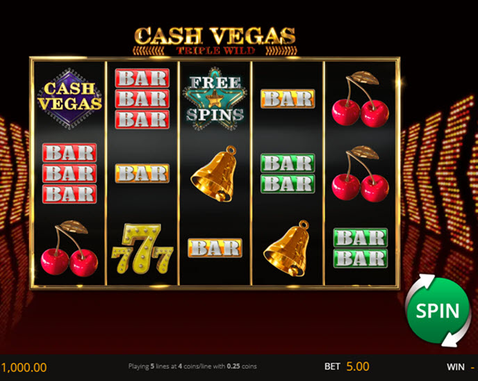 cash vegas triple wild