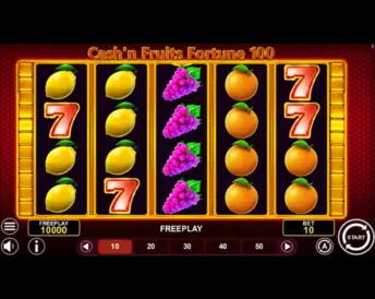 Cash’n Fruits Fortune 100