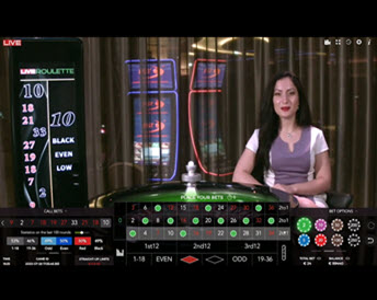 casino floor roulette