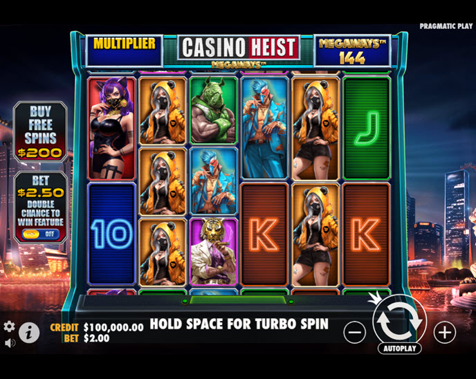 casino heist megaways