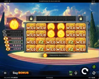 Champion Blitz Hold and Win