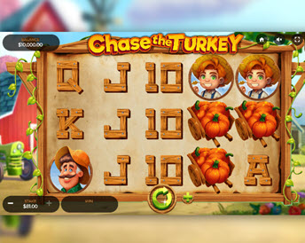 chase the turkey