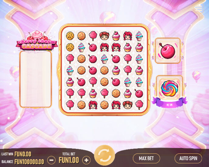 cherry charm cascade