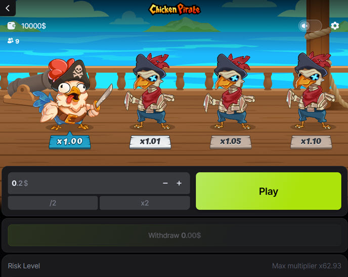 chicken pirate