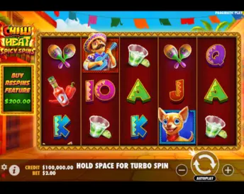 Chilli Heat Spicy Spins