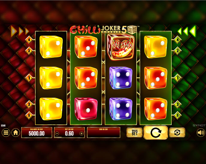 chilli joker double 5 dice
