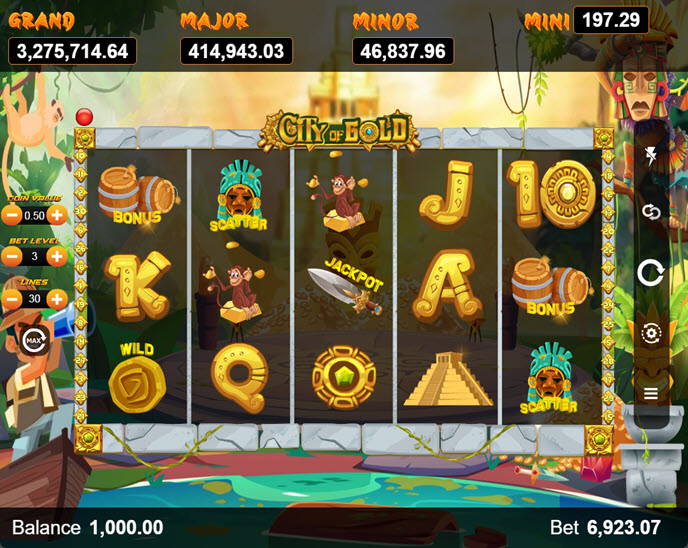 city of gold (b2b gaming)