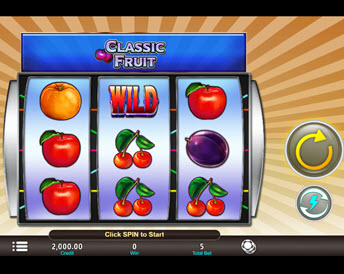 classic fruit (funky games)