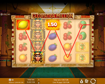 cleopatra million