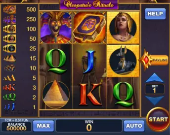 Cleopatra’s Rituals (3×3)