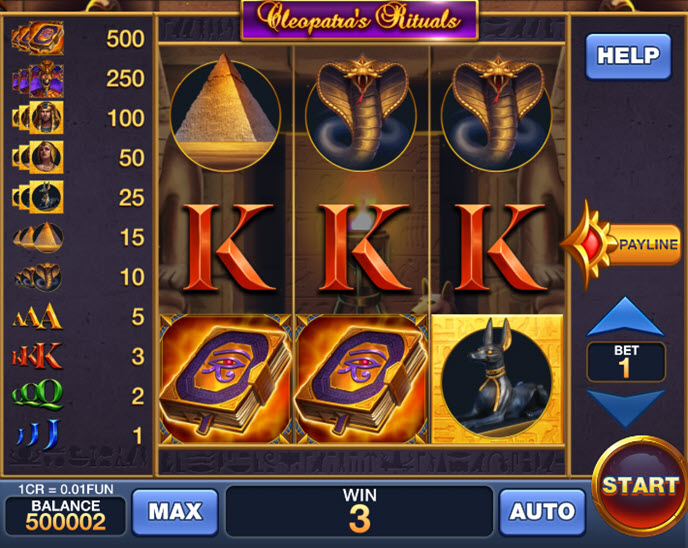 cleopatra’s rituals (pull tabs)
