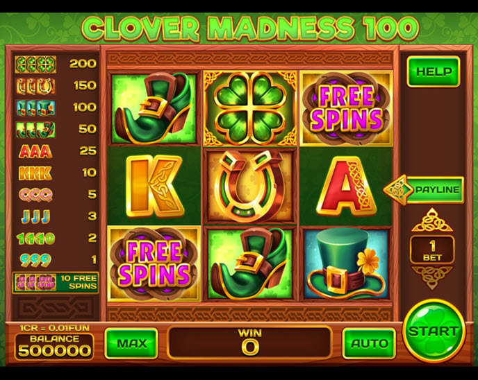 clover madness 100 (3×3)