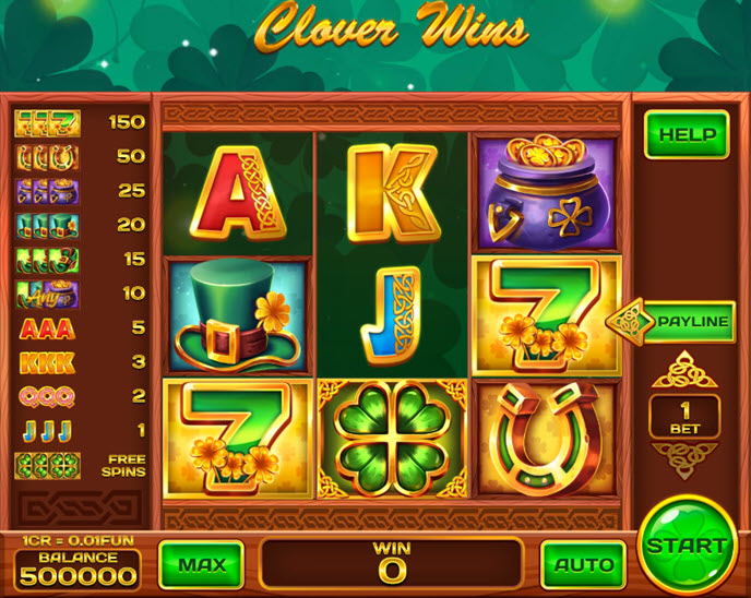 clover wins (pull tabs)