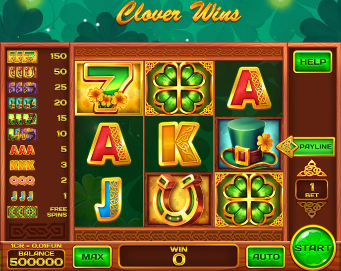 clover wins (reel respin)