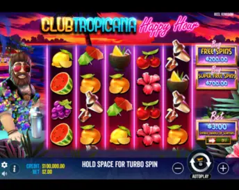 Club Tropicana Happy Hour