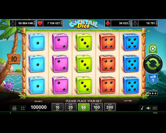 cocktail dice