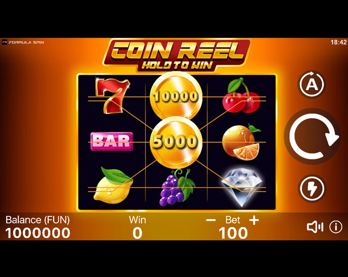 coin reel: hold to win