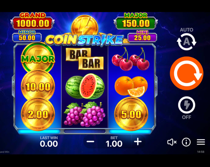 coin strike: hold and win