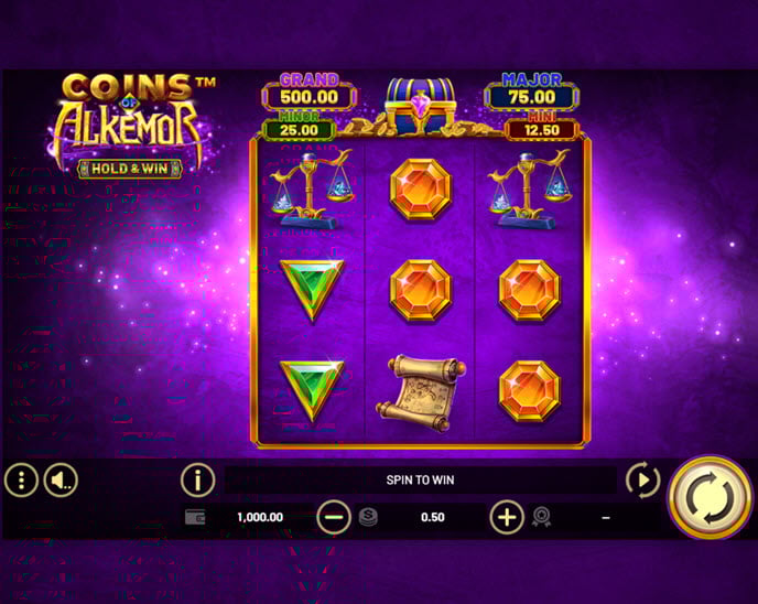 coins of alkemor – hold & win