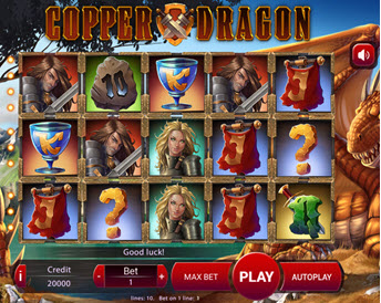 copper dragon