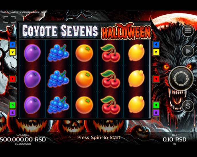 coyote sevens halloween