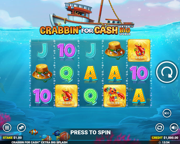 crabbin for cash extra big splash