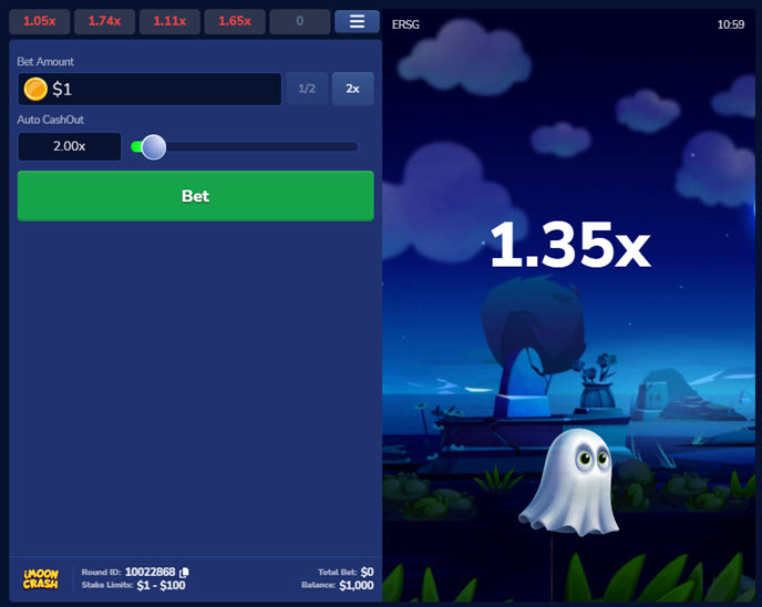 crash ghostly