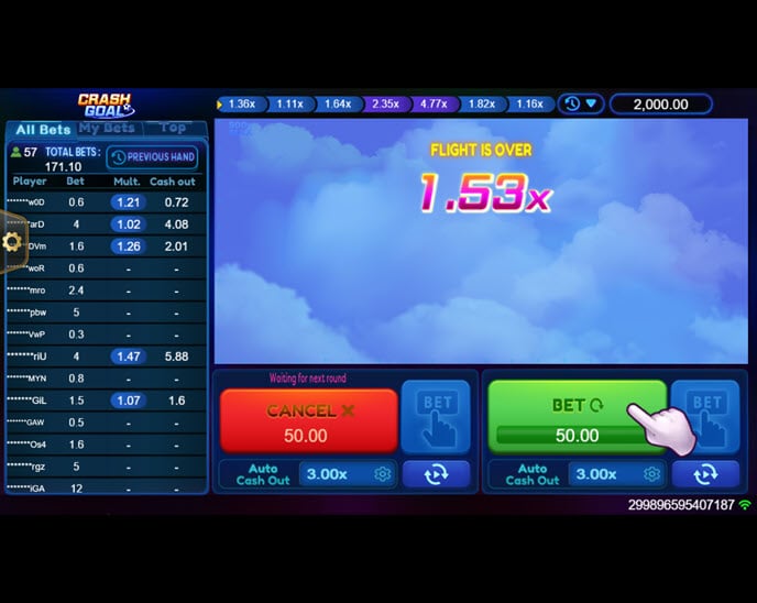 crash goal